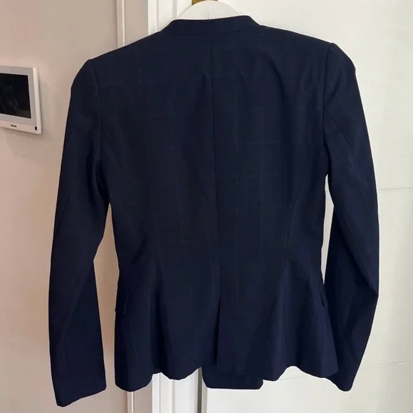 Zara Navy Blazer and Pant Suit Set - Picture 3 of 7